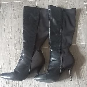 Black heels  boots